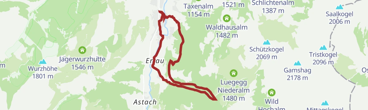 Route map: Perlberg Tour